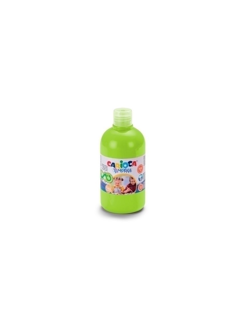 Tempera Carioca Liq.500 Ml Verde Claro