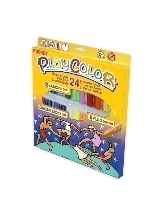 Pack Playcolor Pocket24 (Bas+Met+Flr)