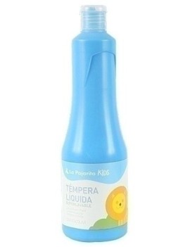 Tempera Pajarita Liq.500 Ml Az.Cy. Tl-08