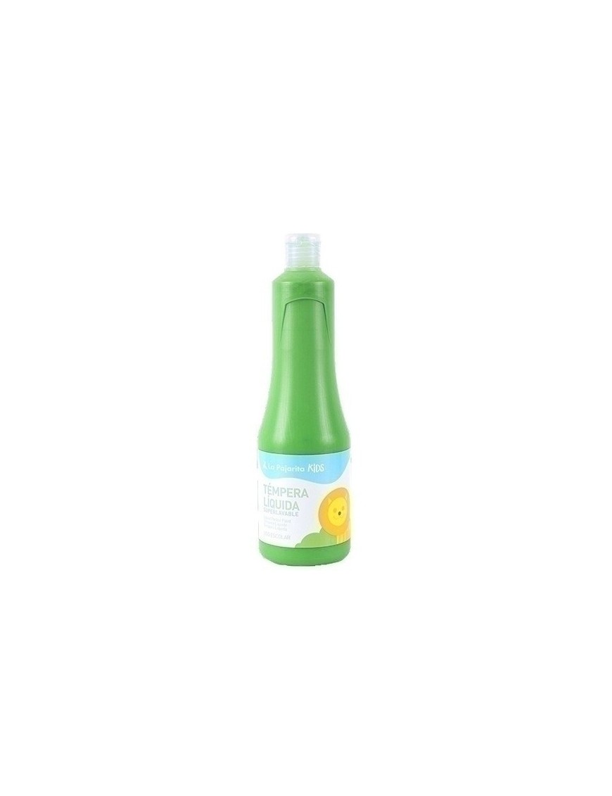 Tempera Pajarita Liq.500 Ml Verde Tl-07