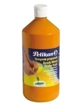 Tempera Pelikan 1000 Ml 742/1L Naranja