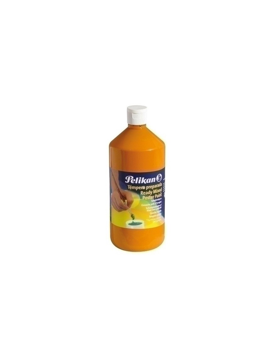 Tempera Pelikan 1000 Ml 742/1L Naranja