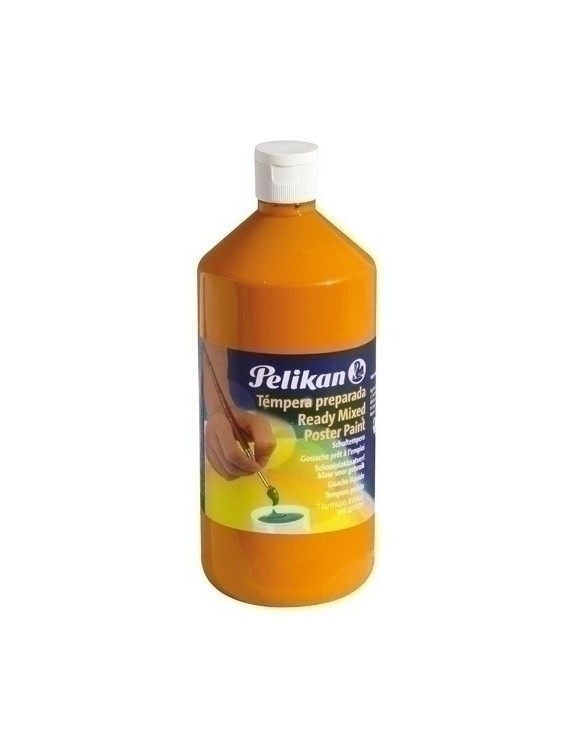 Tempera Pelikan 1000 Ml 742/1L Naranja