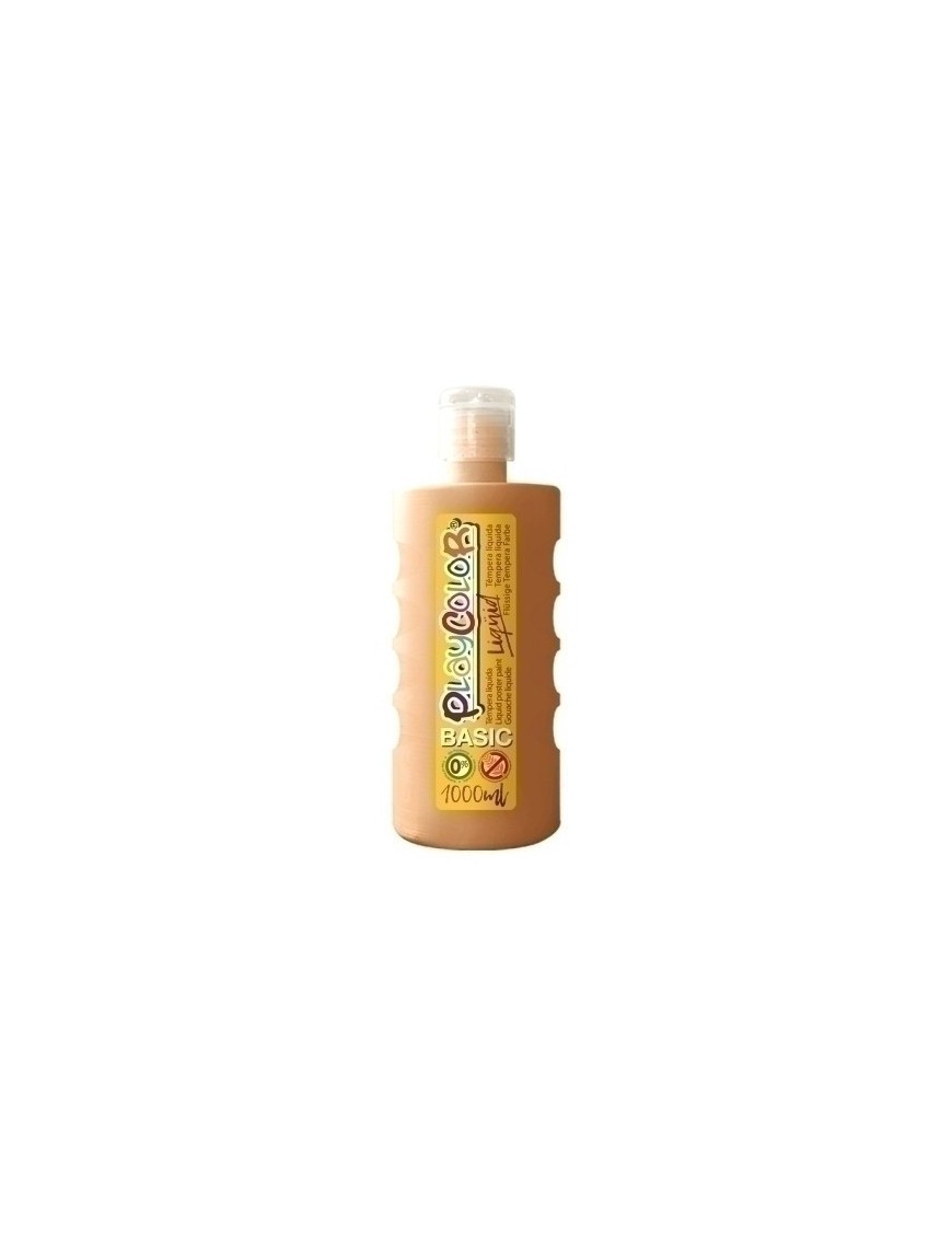 Tempera Playcolor Liq. 1000 Ml Carne