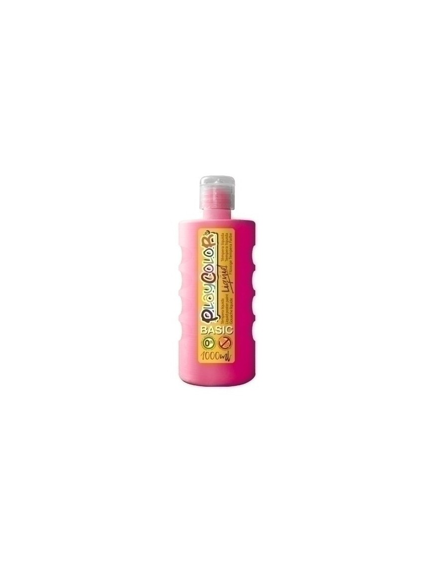 Tempera Playcolor Liq. 1000 Ml Magenta