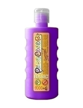 Tempera Playcolor Liq. 1000 Ml Violeta