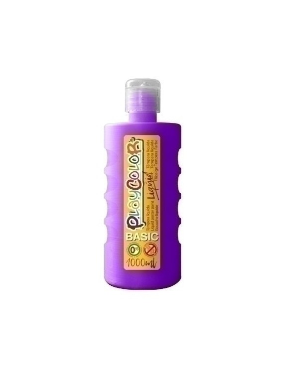 Tempera Playcolor Liq. 1000 Ml Violeta