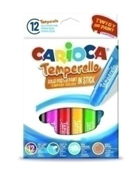 Tempera Carioca Temperello Pocket C/12