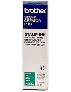 Tinta Brother Reentintado 20 Cc. Verde