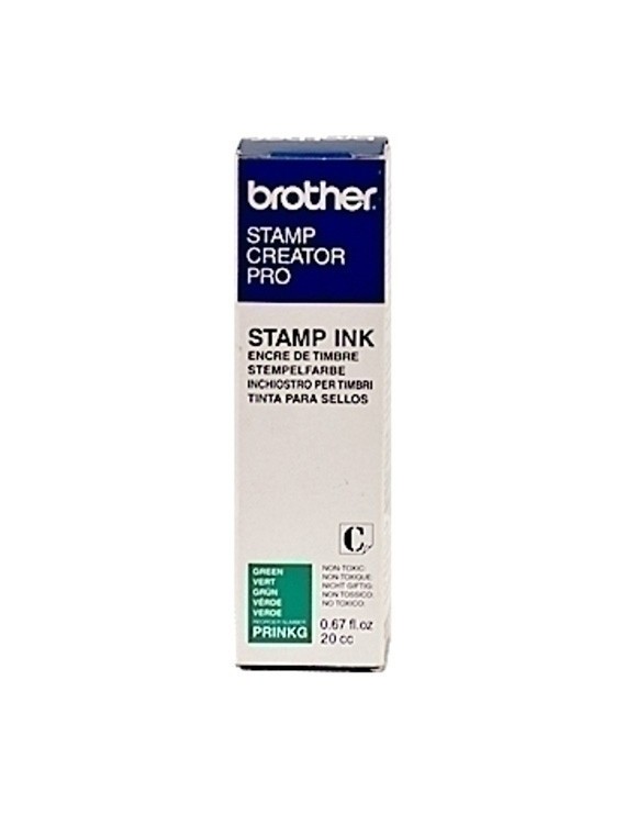 Tinta Brother Reentintado 20 Cc. Verde