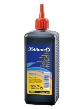 Tinta China Pelikan 1 Litro Negro