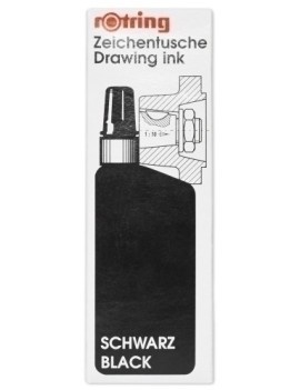 Tinta China Rotring 23 Ml. Negro