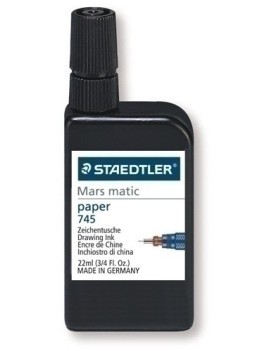 Tinta China Staedtler 22 Ml. Negro