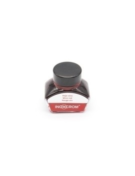 Tinta Estilog.Inoxcrom 30 Ml Rojo Vino