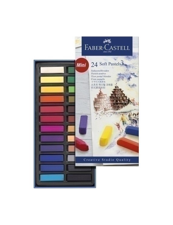 Tiza Goldfaber Pastel Blando Mini Caja24