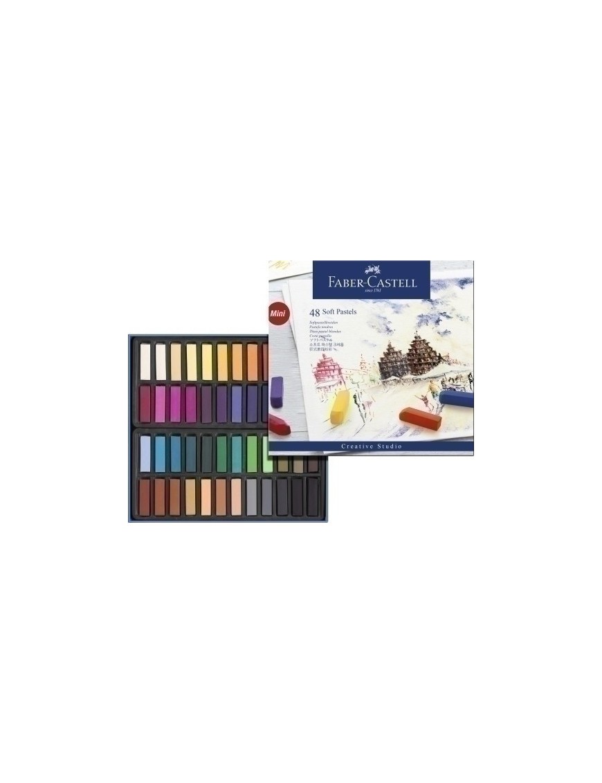 Tiza Goldfaber Pastel Blando Mini Caja48