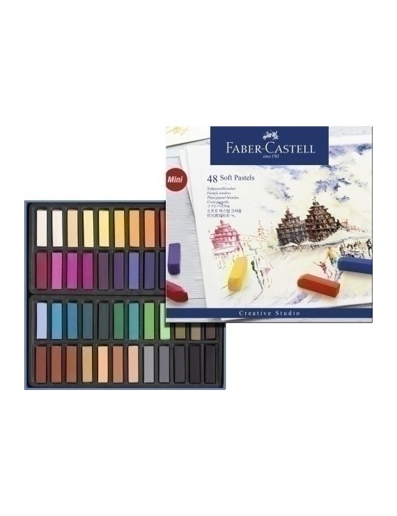 Tiza Goldfaber Pastel Blando Mini Caja48