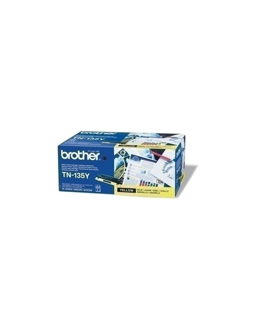 Toner Brother Tn 135Y Amarillo