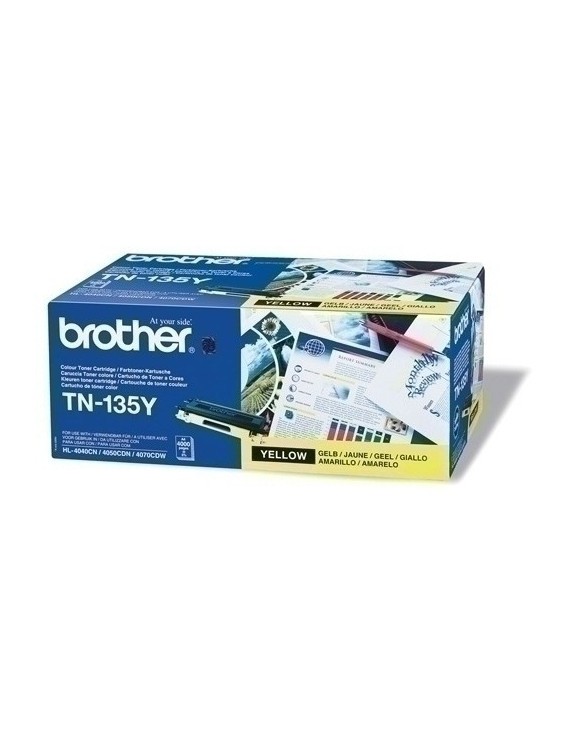 Toner Brother Tn 135Y Amarillo