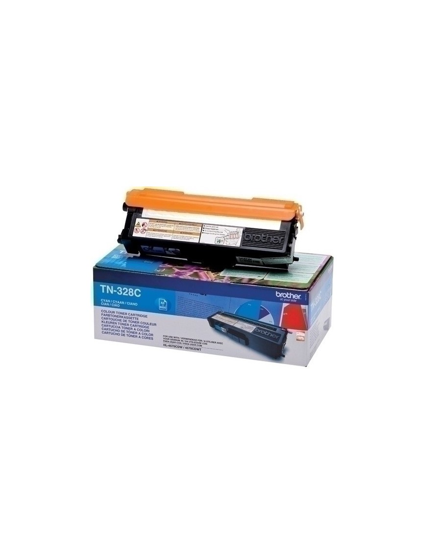 Toner Brother Tn-328C Cian