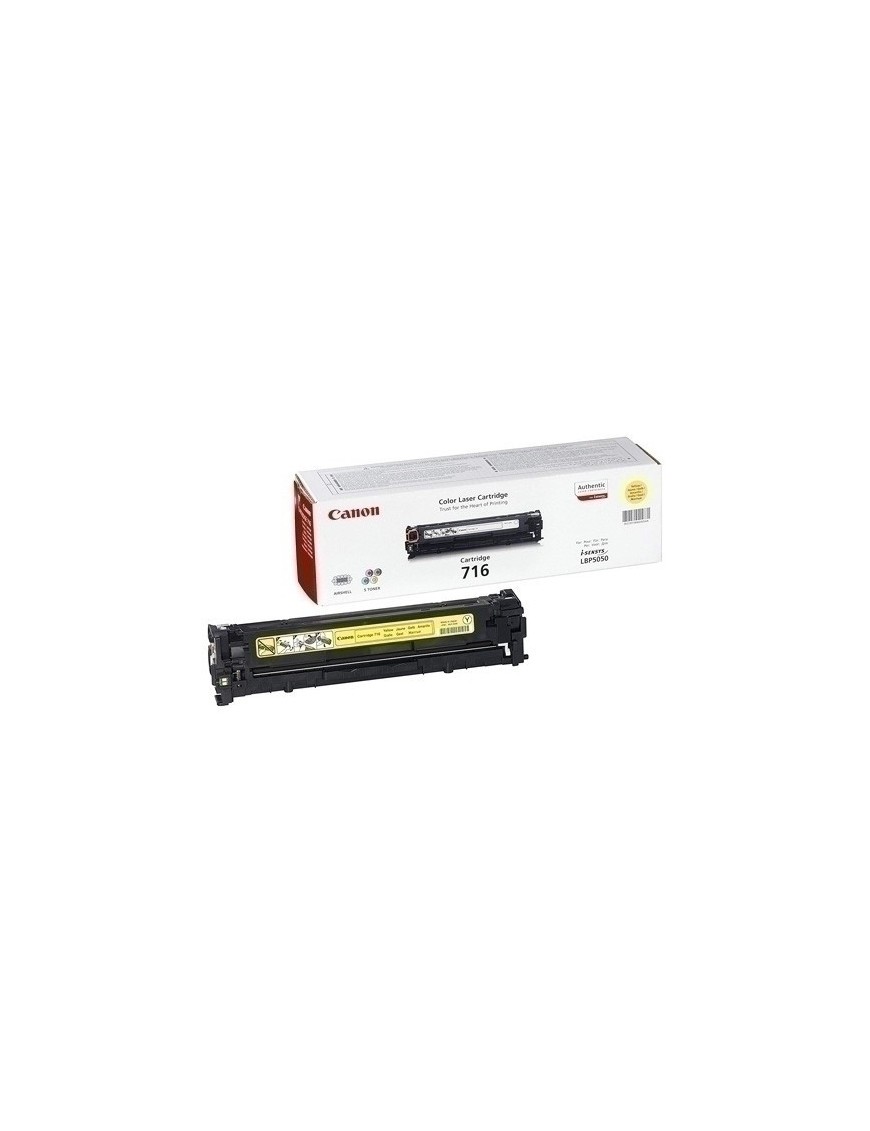 Toner Canon Amarillo 716Y (1.500 Pág.)