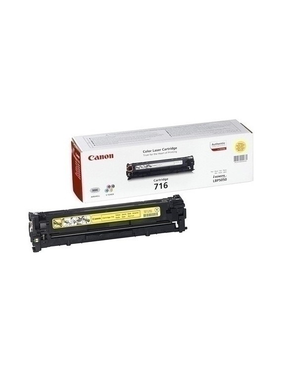 Toner Canon Amarillo 716Y (1.500 Pág.)