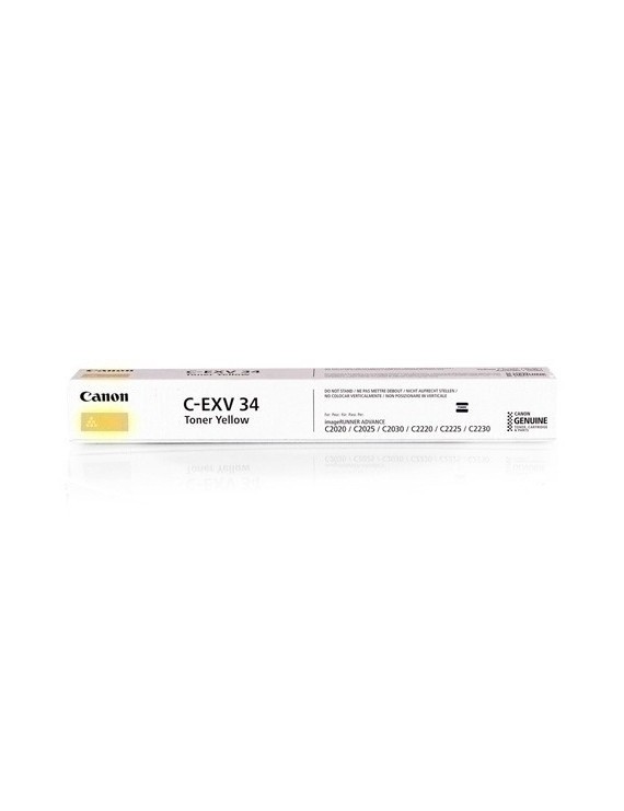 Toner Canon Cexv34A Amarillo 19.000 Pag