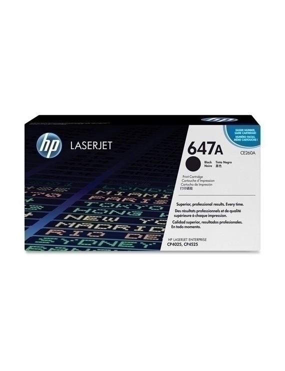 Toner Hp Ce260A Lj Cp-4025 Negro