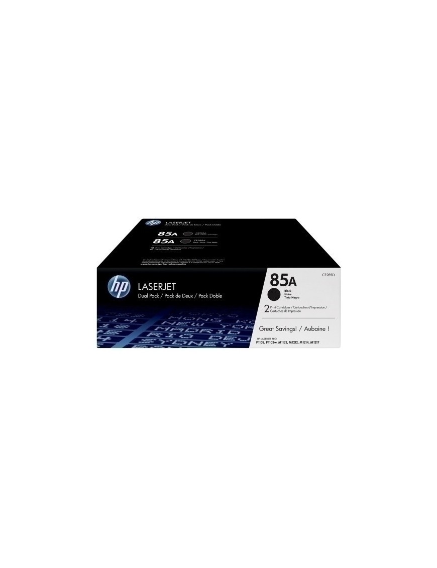 Toner Hp Ce285Ad Nº85A Lj P1102 Negro