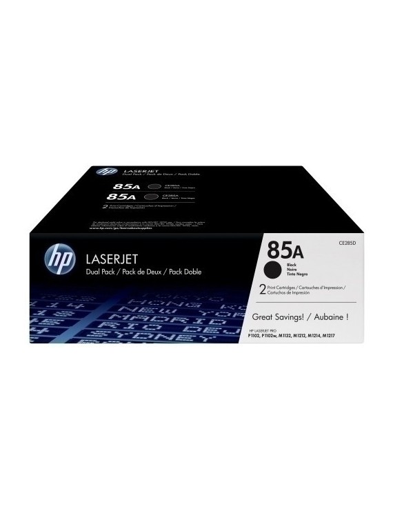 Toner Hp Ce285Ad Nº85A Lj P1102 Negro