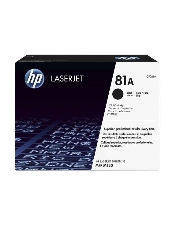 Toner Hp Cf281A Nº81A Negro