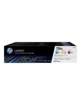 Toner Hp Cf341A Nº126A Pack Tricolor