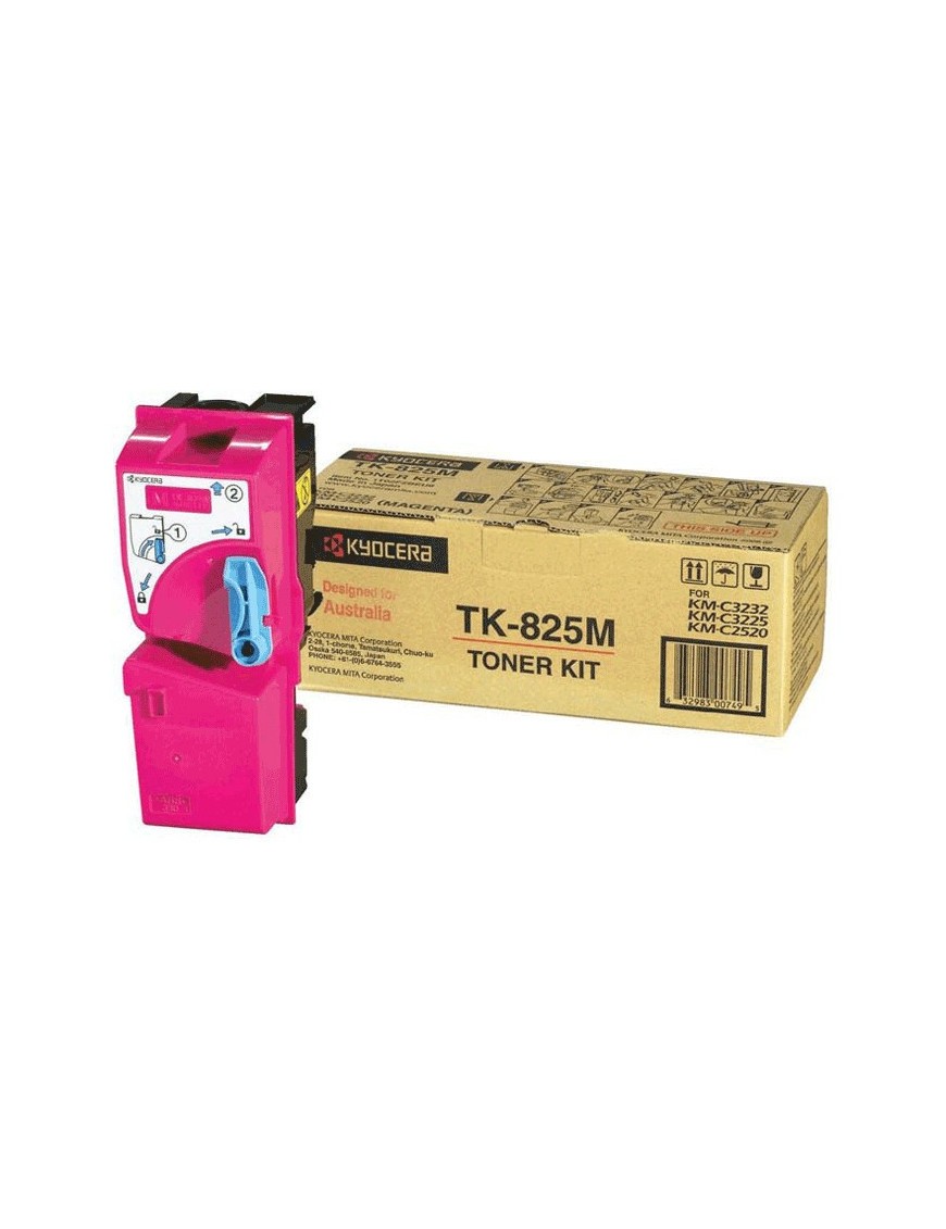 Toner Kyocera 1T02Fzbeu0 Tk-825M Magenta