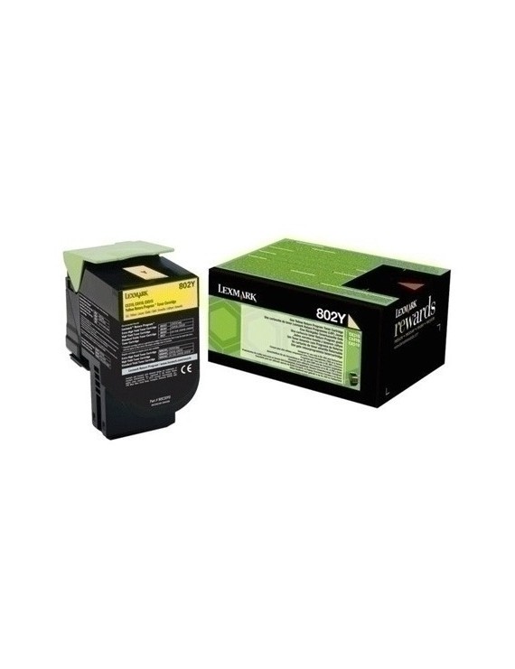 Toner Lexmark 80C20K0 Cx310/C410 Amarill