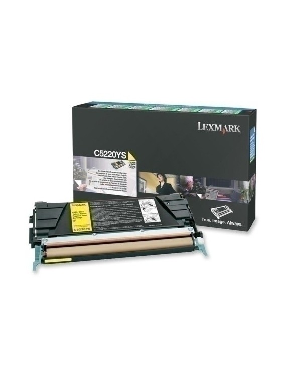 Toner Lexmark C5220Ys C52X/C53X Amarillo