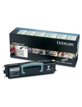 Toner Lexmark X203A11G Negro 2.500 Pag