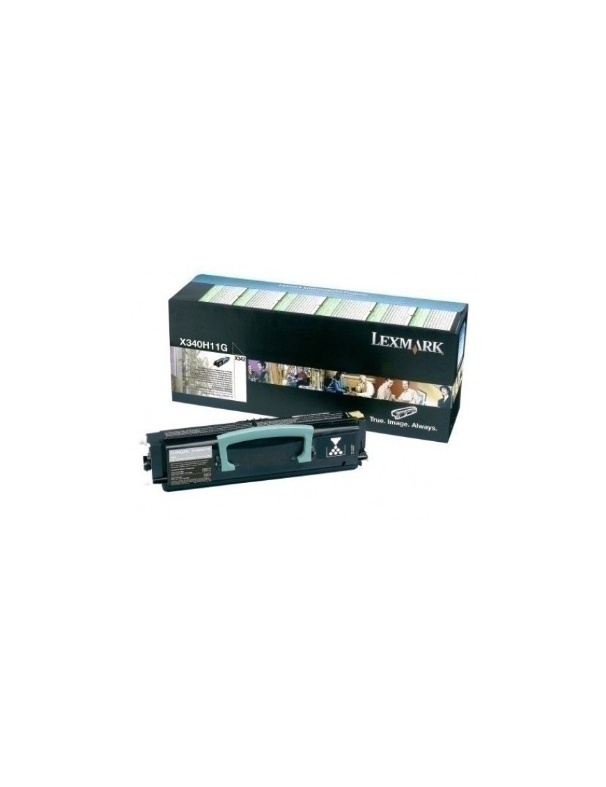 Toner Lexmark X340H11G Negro 6.000 Pag.