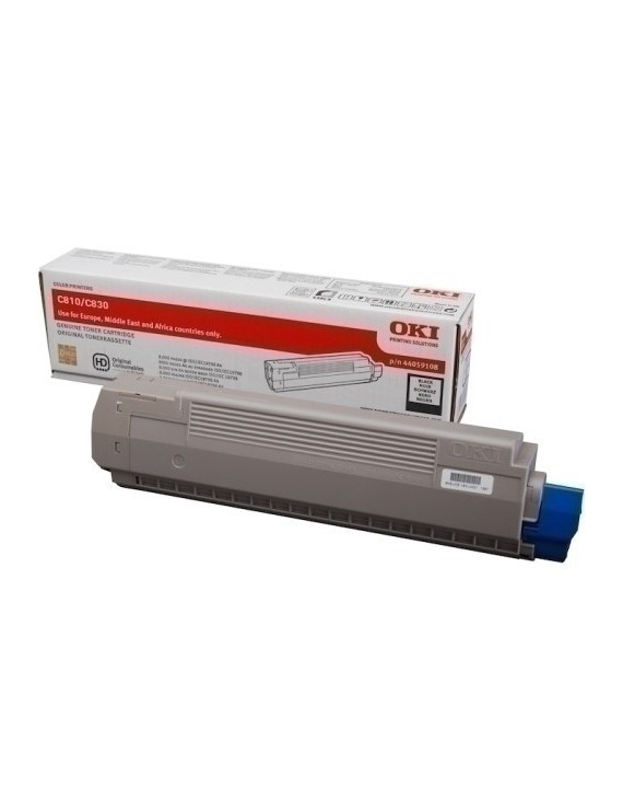 Toner Oki 44059108 Negro (8.000 Pág)