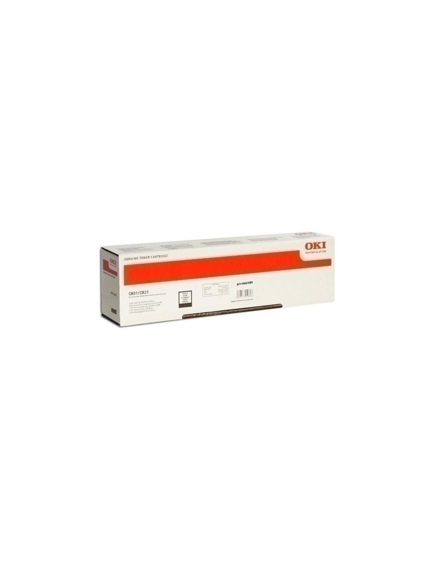 Toner Oki 44633004 C801N Negro 7.000 Pág