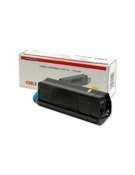 Toner Oki C3100 Amarillo Type C6L