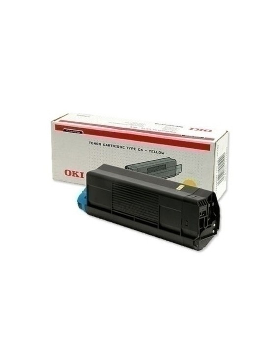 Toner Oki C3100 Amarillo Type C6L