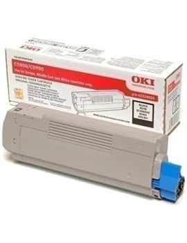 Toner Oki C5550/5800/5900 Negro Type C8