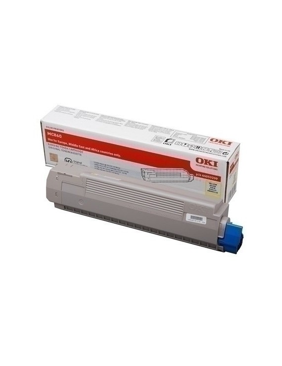 Toner Oki Mc-860 Amarillo (10.000 Pag)