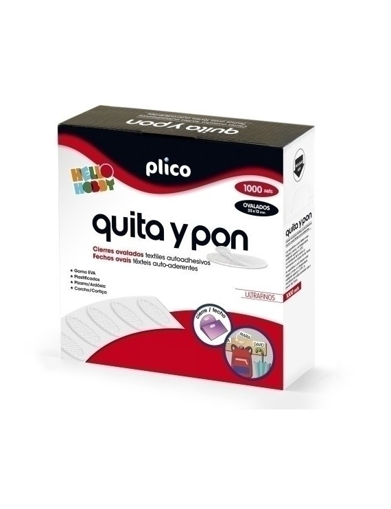 Velcro Adhesivo Plico Quita Y Pon 1