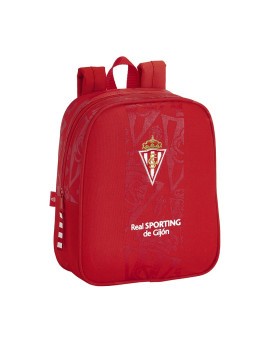 MOCHILA GUARDERIA ADAPTABLE CARRO REAL SPORTING DE GIJON CORPORATIVA