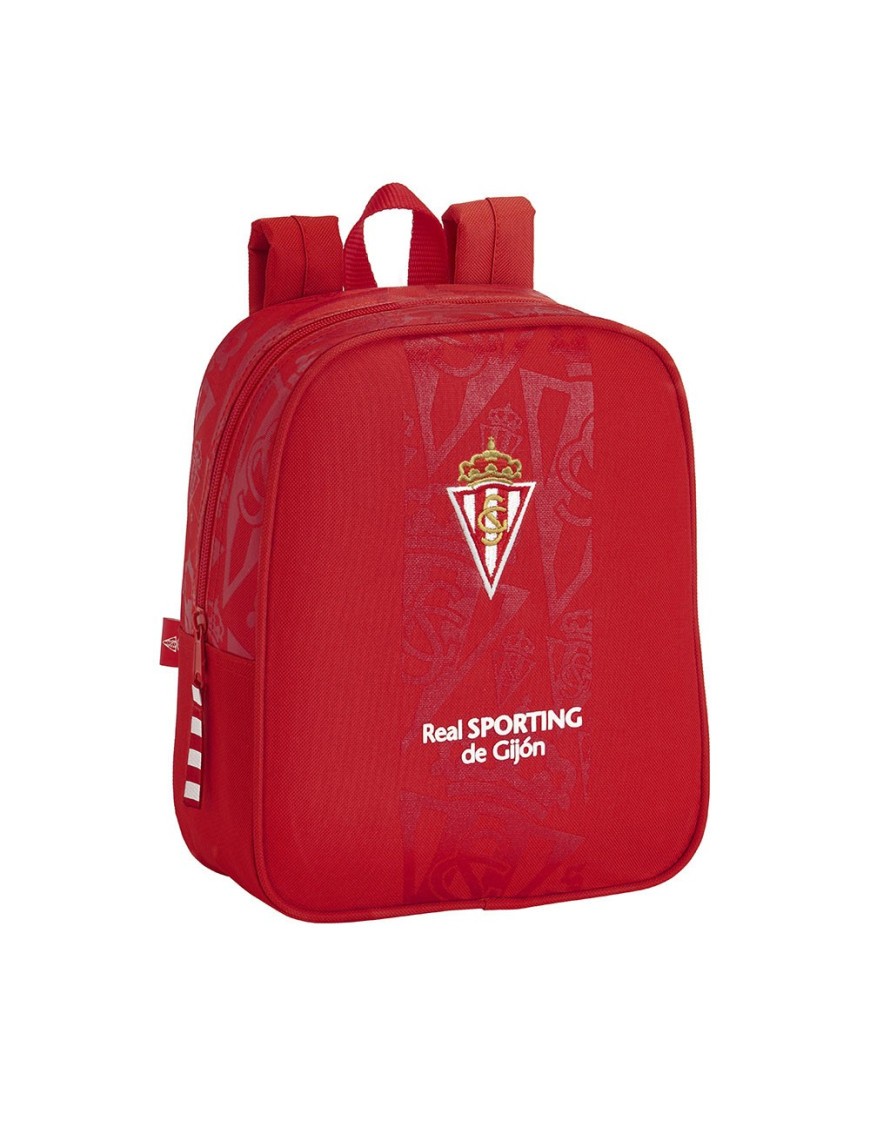 MOCHILA GUARDERIA ADAPTABLE CARRO REAL SPORTING DE GIJON CORPORATIVA