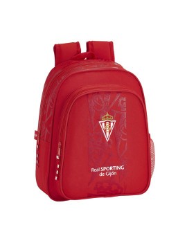 MOCHILA INFANTIL ADAPTABLE CARRO REAL SPORTING DE GIJON CORPORATIVA