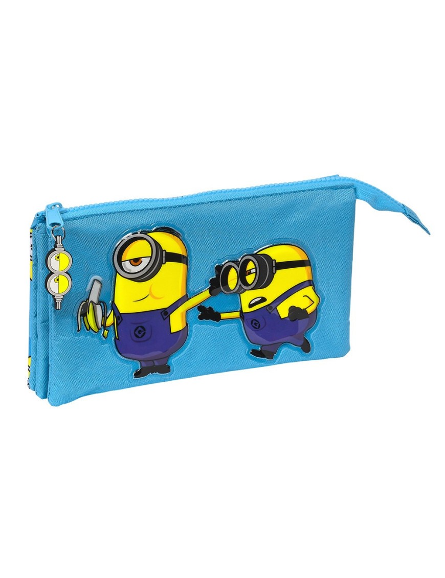 PORTATODO TRIPLE MINIONS "MINIONSTATIC"