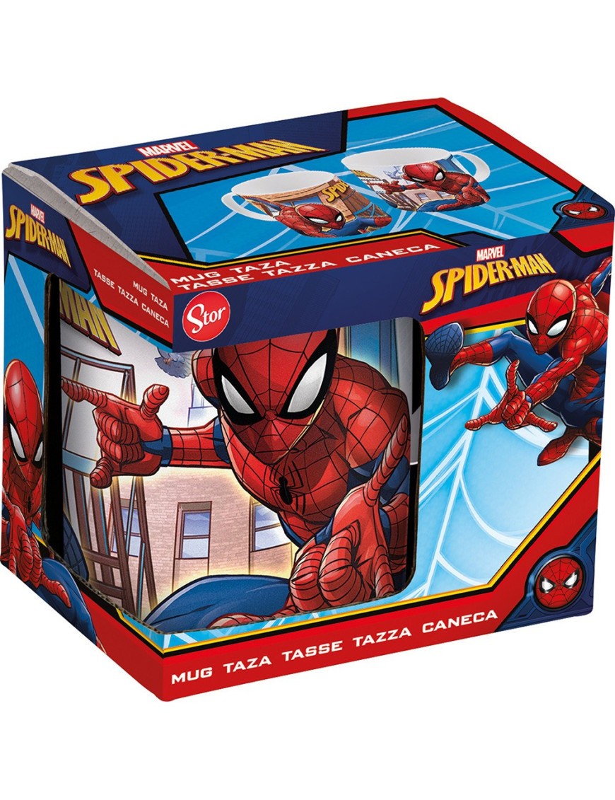 TAZA GRANDE 325ml SPIDER-MAN "GREAT POWER"