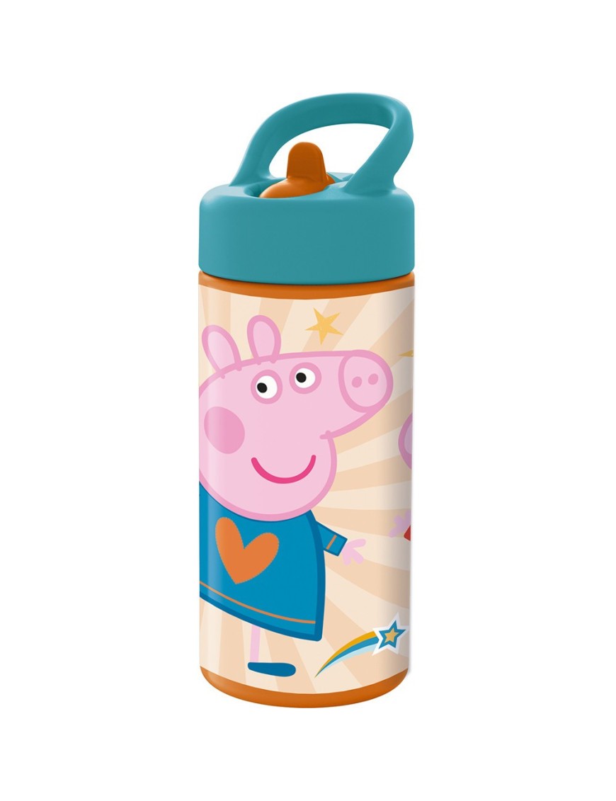 BOTELLA 410ml PEPPA PIG "HAVING FUN"